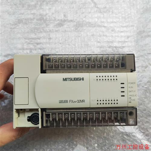 议价直拍不发:议价拆机原装三菱FX2N-32MR-001,实物拍摄成色漂亮