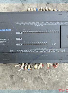议价直拍不发:LS可编辑控制器K7M-DR30UE,二手剪线拆机,功能包好