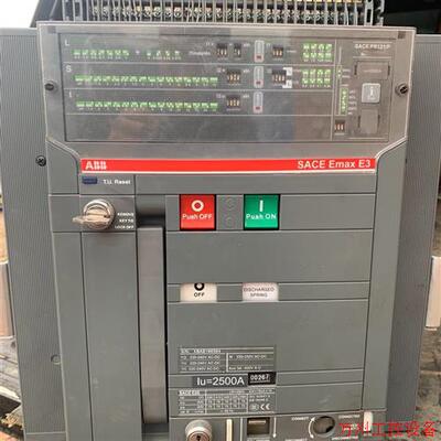 议价直拍不发:(请询价)ABB框架断路器,SACE E3S,IU=2500A二手功