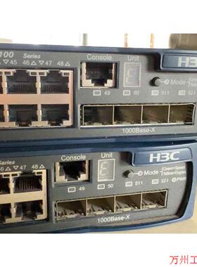 议价直拍不发:询价H3Cs3100-52P以太网交换机,48口+4千兆带管理