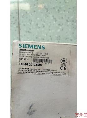 议价直拍不发:接触器 3TF46 22-0XM0