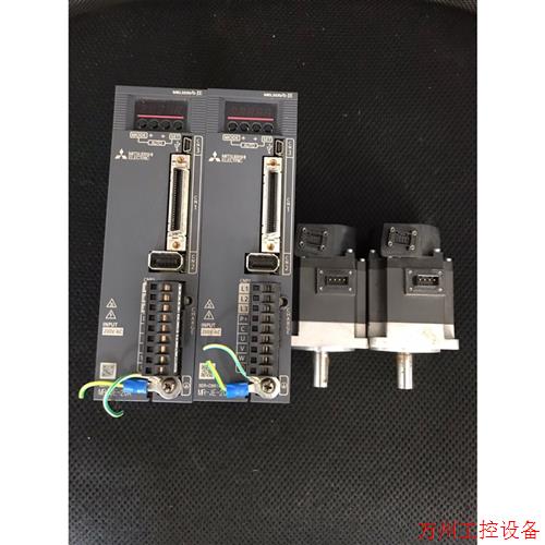 议价直拍不发:三菱伺服驱动器JE-20A带电机HG-KN23J-S100,
