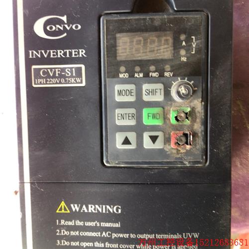 议价直拍不发:议价康沃fscs01.1-0k75-1p220一台0.75KW