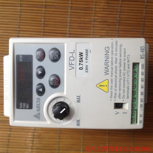 议价直拍不发:VFD-L 台达 变频  VFD007L21A 220V 0.75KW 已测