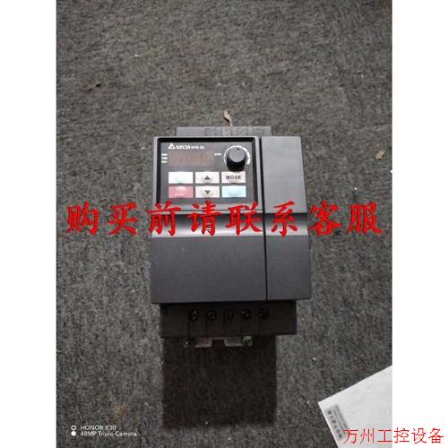 议价直拍不发:议价拆机台达EL变频器,VFD022EL43A,2.2KW,38
