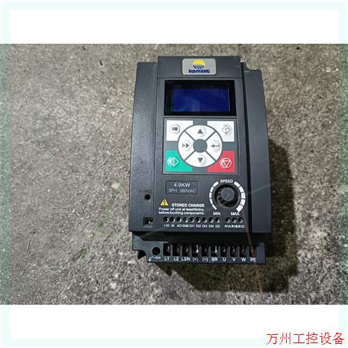 议价直拍不发:原装拆机海浦蒙特变频器,HD09-4T4P0G-CN,4KW