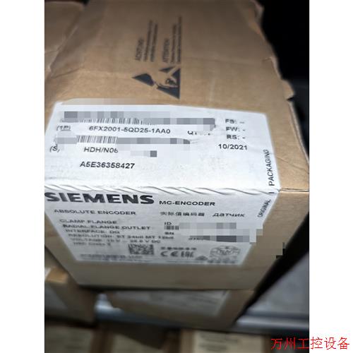 议价直拍不发:6FX2001-5QD25-1AA0 实际值编码器全新