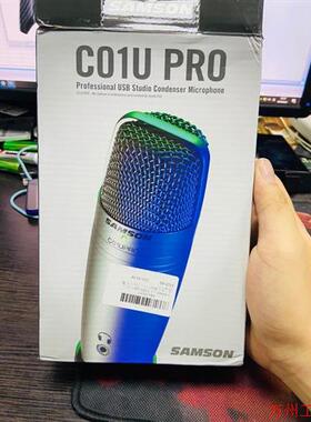 议价直拍不发:SAMSON山逊C01U pro USB大震膜电容录音配