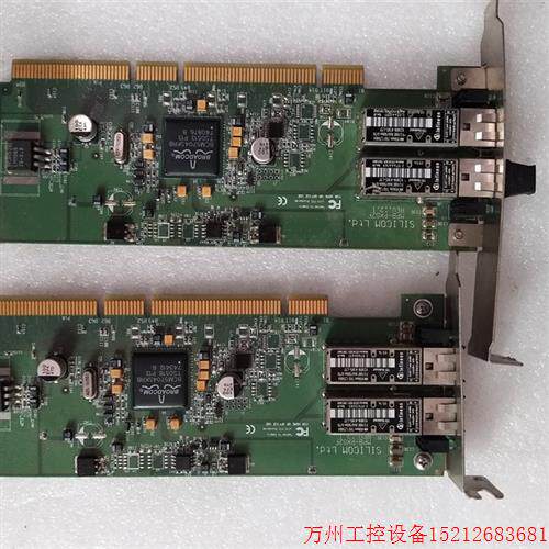 议价直拍不发:原装SILICOM光纤卡MPB-PXG2F REV:2.1 PXG2F UN239