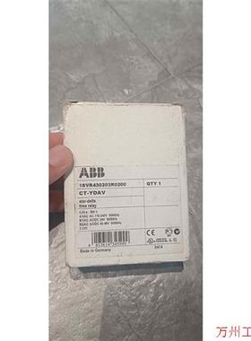 议价直拍不发:询价全新ABB 时间继电器 CT-YDAV 1SR430203R议价