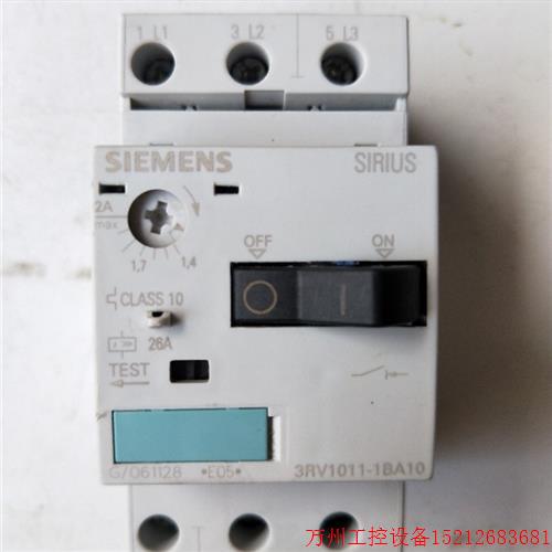 议价直拍不发:全新  3RV1011-1BA10 实物拍摄 现货无包装