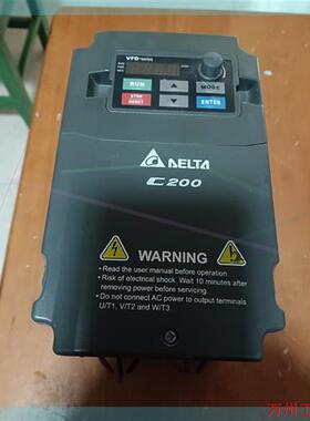 议价直拍不发:台达变频器VFD015CB43A-20      1.5KW