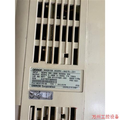 议价直拍不发:拆机安川F7变频器+3G3RV-A4075-ZV1++