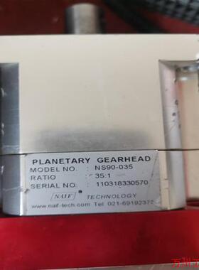 议价直拍不发:(请询价)正常拆机奈孚NAIF行星减速器NS90-035拆