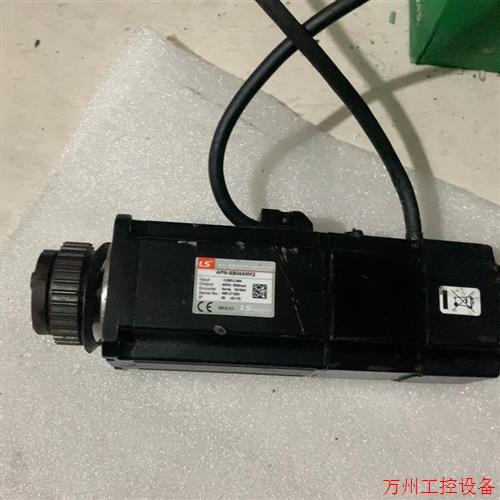 议价直拍不发:(请询价)LS伺服电机APM-SB04AMK2现货一台,有根线