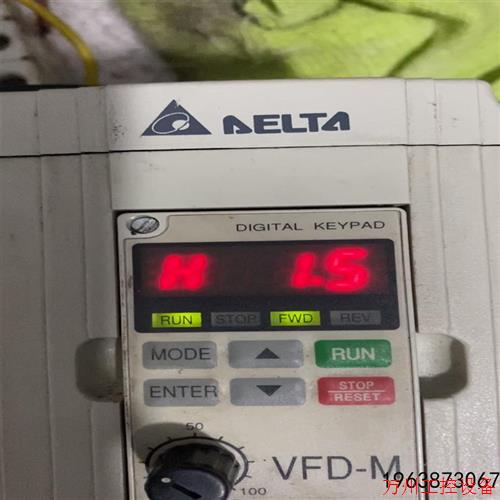 议价直拍不发:议价台达变频器VFD007M21A,220V,0.75KW,