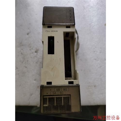 议价直拍不发:FX2-40AW三菱PLC 缺盖 成色一般
