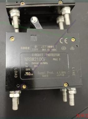 议价直拍不发:IDEC和泉 电路保护器 NRBM2100F-30A具体看图