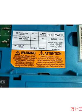 议价直拍不发:拆机霍尼韦尔控制器RM7800L1012