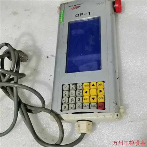 议价直拍不发:原装拆机进口THK控制器面板OP-1-T,屏幕点问题,成