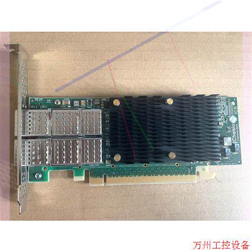 议价直拍不发:Chelsio T62100-LP-CR 100G网卡,拆机