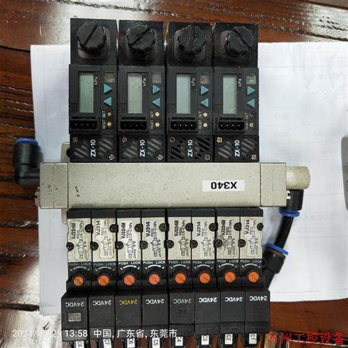 议价直拍不发:拆机SMC真空发生器ZX1103-K5LZ-B21。 ZX1