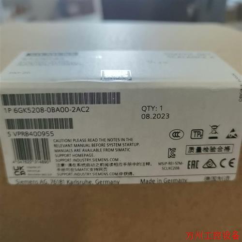 议价直拍不发:(请询价)6GK5208-0BA00-2AC2