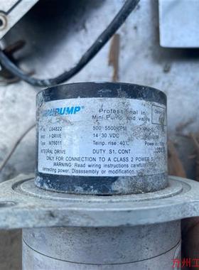 议价直拍不发:MICROPUMP多米诺喷码机泵头