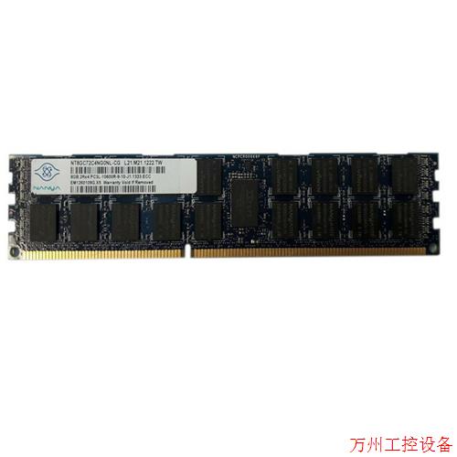 议价直拍不发:南亚NT8GC72C4NG0NL-CG 8GB 2Rx4 PC3L-10600R-9-1