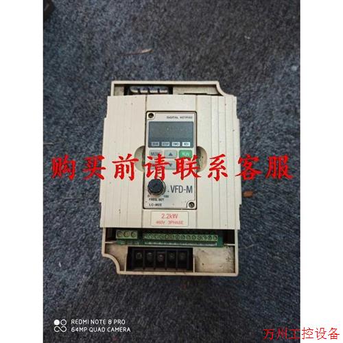 议价直拍不发:议价拆机台达M系列2.2KW变频器,VFD022M43B,功能