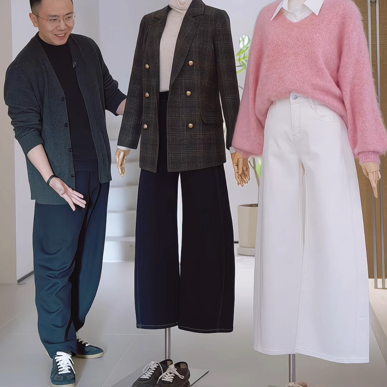 杰唯卡 显瘦高腰复古风阔腿牛仔裤女2026春季新款宽松加绒镰刀裤,女装/女士精品,牛仔裤,淘宝优惠券,粉丝福利购,淘宝优惠卷