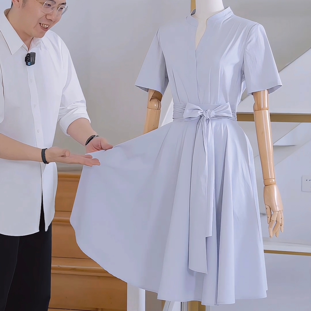 法式气质显瘦女神连衣裙