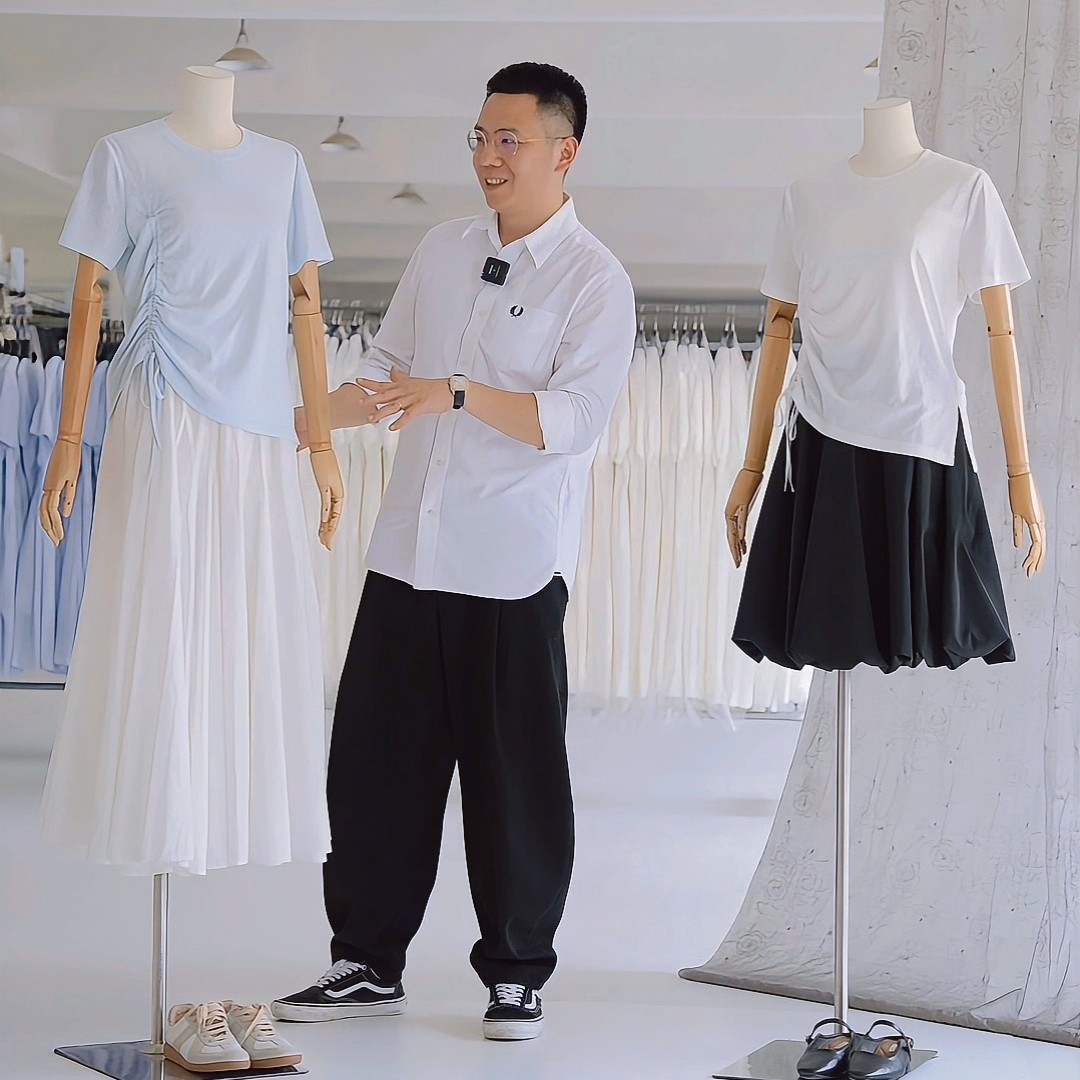 杰唯卡 小米粒抽绳T恤女2026夏季新款显瘦设计感小众圆领针织上衣,女装/女士精品,T恤,淘宝优惠券,粉丝福利购,淘宝优惠卷