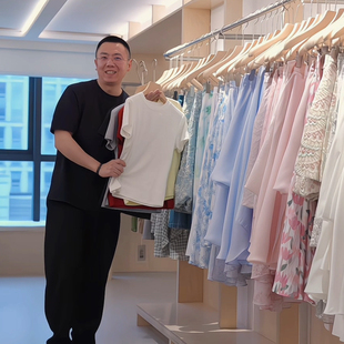 杰唯卡 醋酸羊毛混纺T恤女短袖高级感圆领纯色基础款透气垂坠上衣