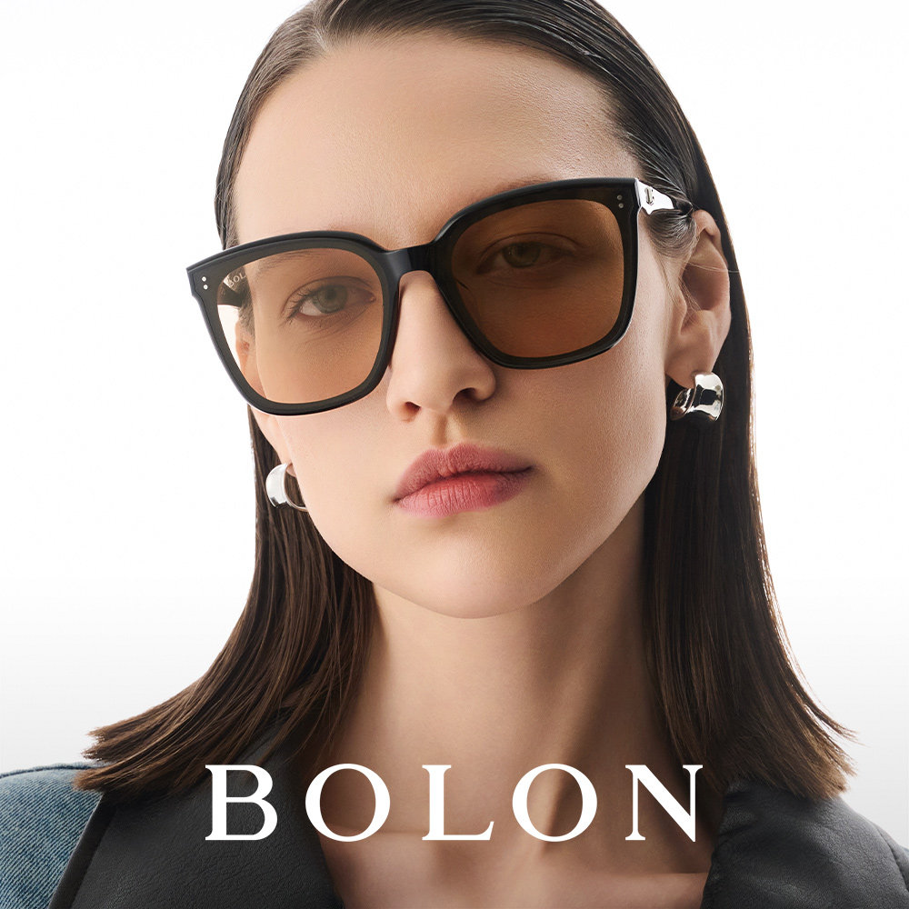 BOLON暴龙眼镜几何时尚方框墨镜女百搭偏光款太阳镜男驾驶BL3217