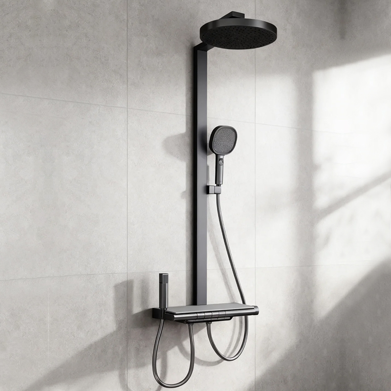 摩恩卫浴恒温花洒套装