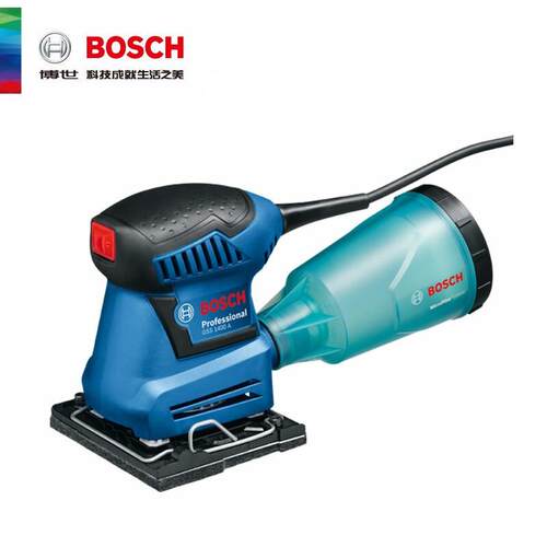博世BOSCH电动砂光机GSS1400A砂纸机方形平板砂磨机家具抛光打磨