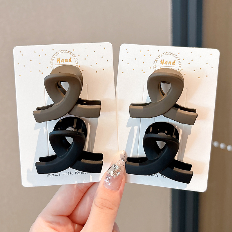 美拉德小号发夹抓夹女高级感2025