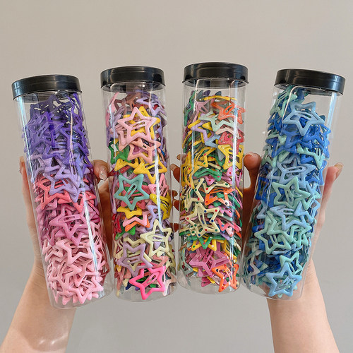 星星多巴胺发夹女碎发边夹侧边