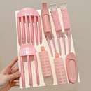 高颅顶神器风塑梳垫发根扁塌头发夹女懒人无痕自然蓬松夹定型头饰