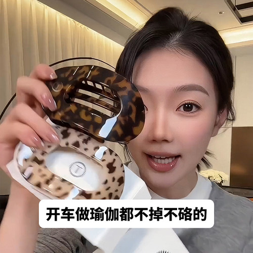 不硌头鲍鱼抓夹女2025新款鸭嘴夹
