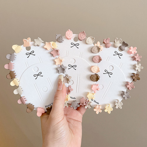 儿童可爱兔子小抓夹前额公主头