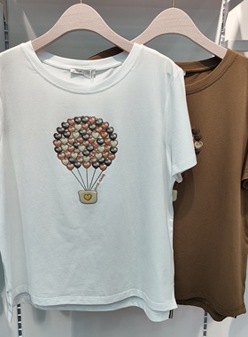 yakoko雅可25622冰棉圆领短袖女女士T恤宽松显瘦女装莫代尔棉半袖