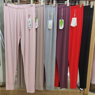 帕帛诺0236女士竹纤维高弹力大码女款秋裤秋冬打底单裤2025新款