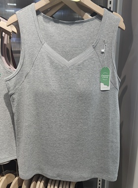 朴怡优品9824秋冬女士带胸垫文胸美背保暖吊带背心大版内搭修身新