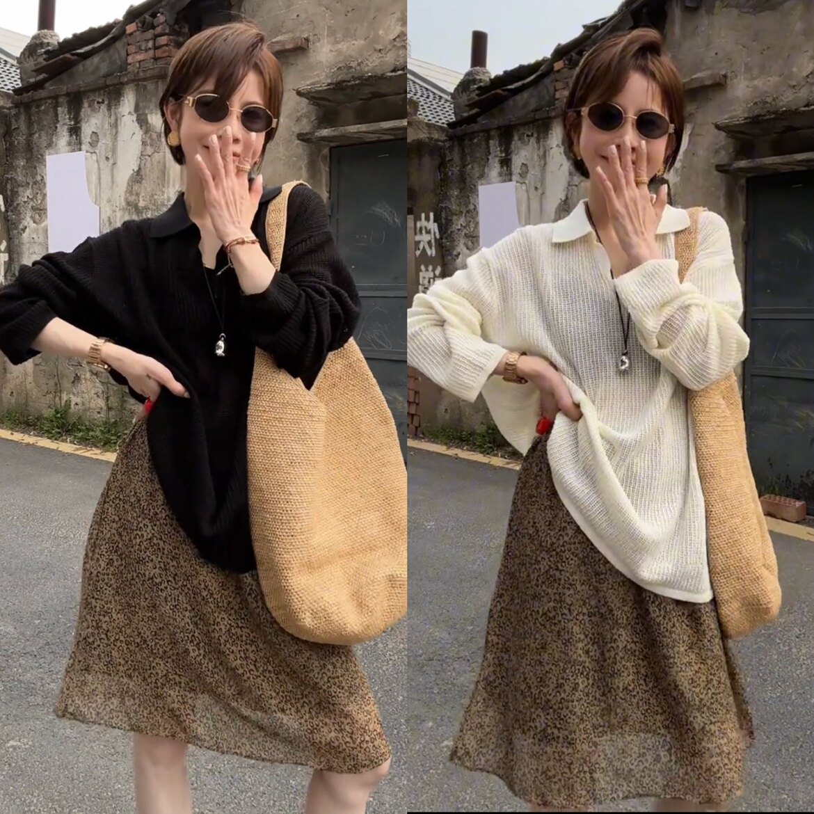 2025超火减龄半身裙女夏港