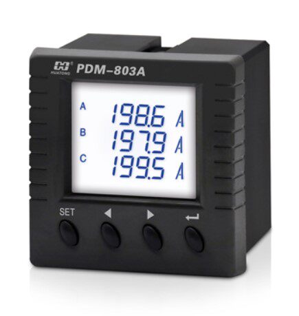 丹东华通PDM-803A-F72三相电流表