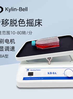 其林贝尔转移脱色摇床KB-8A实验室数显调速混合均匀振荡摇床