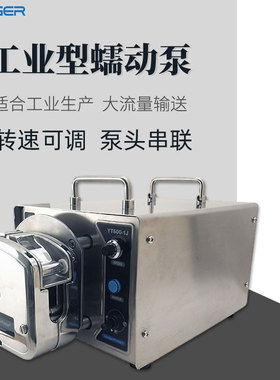兰格蠕动泵YT600-1J工业型蠕动泵实验室恒流泵大流量不锈钢蠕动泵