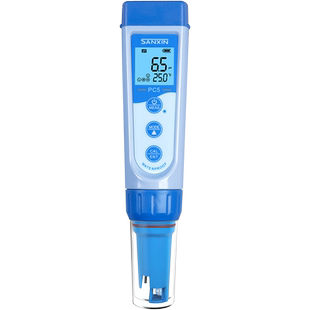 LABSEN三信电导率仪PC5笔式PH计酸度计电导率检测笔水质酸碱检测